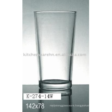 K-274-14W high quality glass tumbler